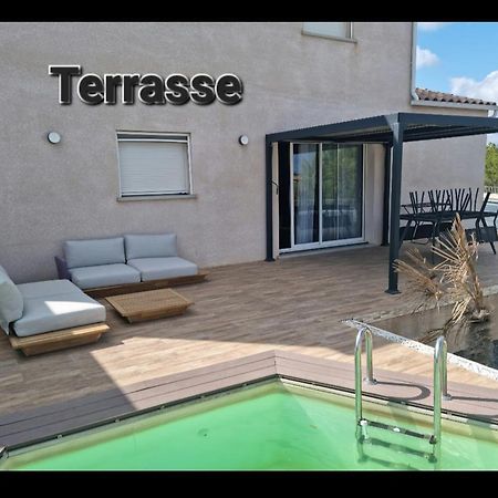 Maison 8 Couchages Clim, Plage A Pied, Petite Piscine Port-la-Nouvelle Ngoại thất bức ảnh